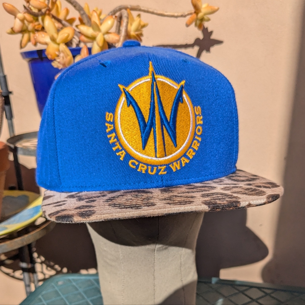 Santa Cruz Warriors Blue Snapback Hat